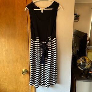 Ma Cherie Maternity Striped Dress